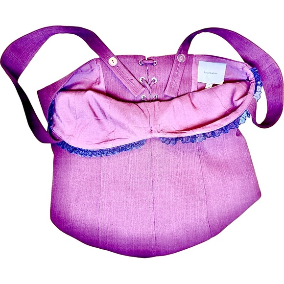 Reformation Alisa Corset Top – Size 6 – Like New - Picture 8 of 10